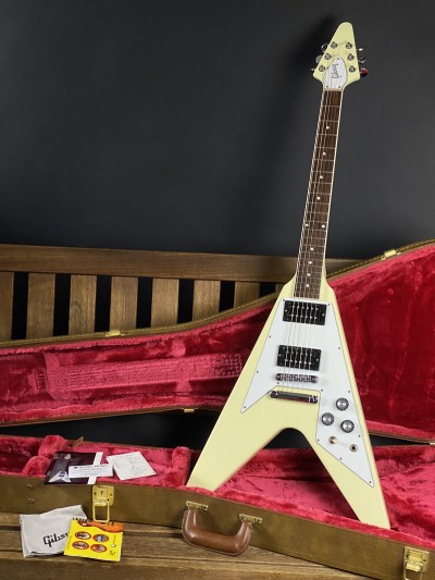 Gibson 2022 Flying V 70s Classic White